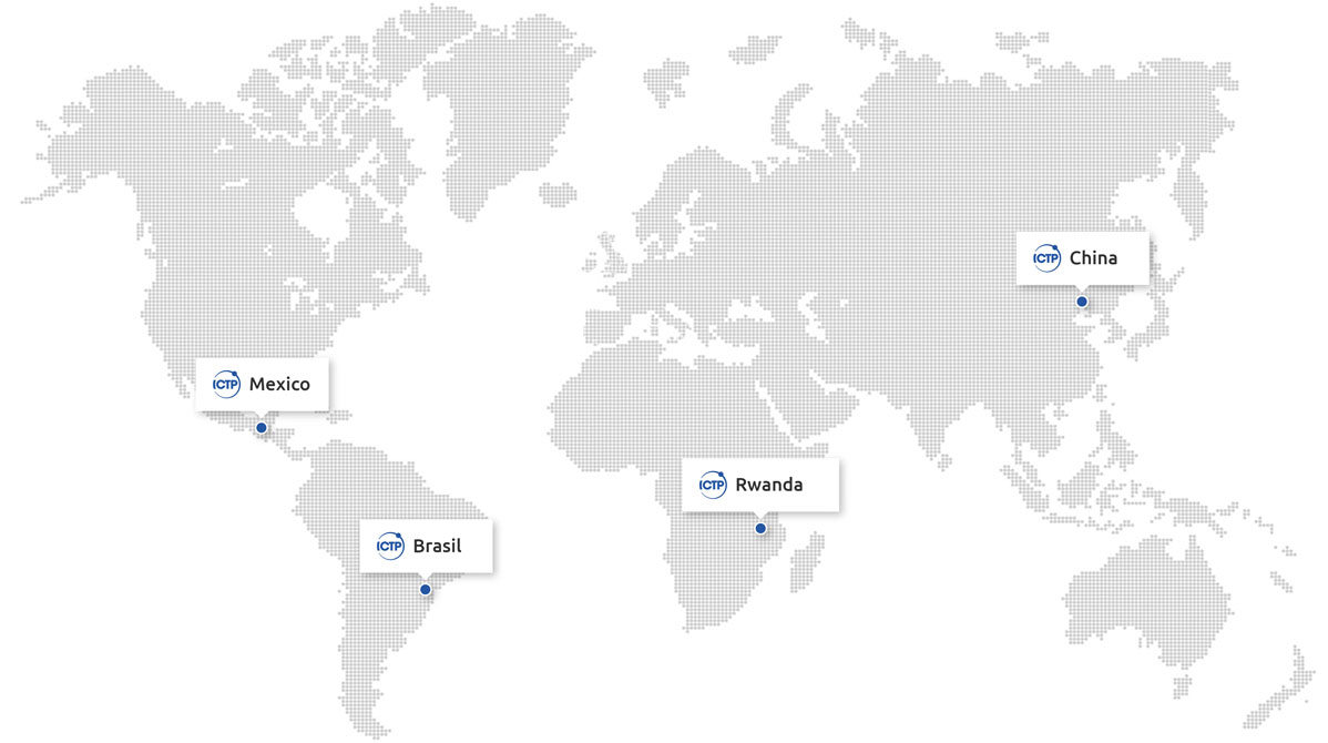 ICTP Partner Institutes in Brazil, China, Mexico and Rwanda