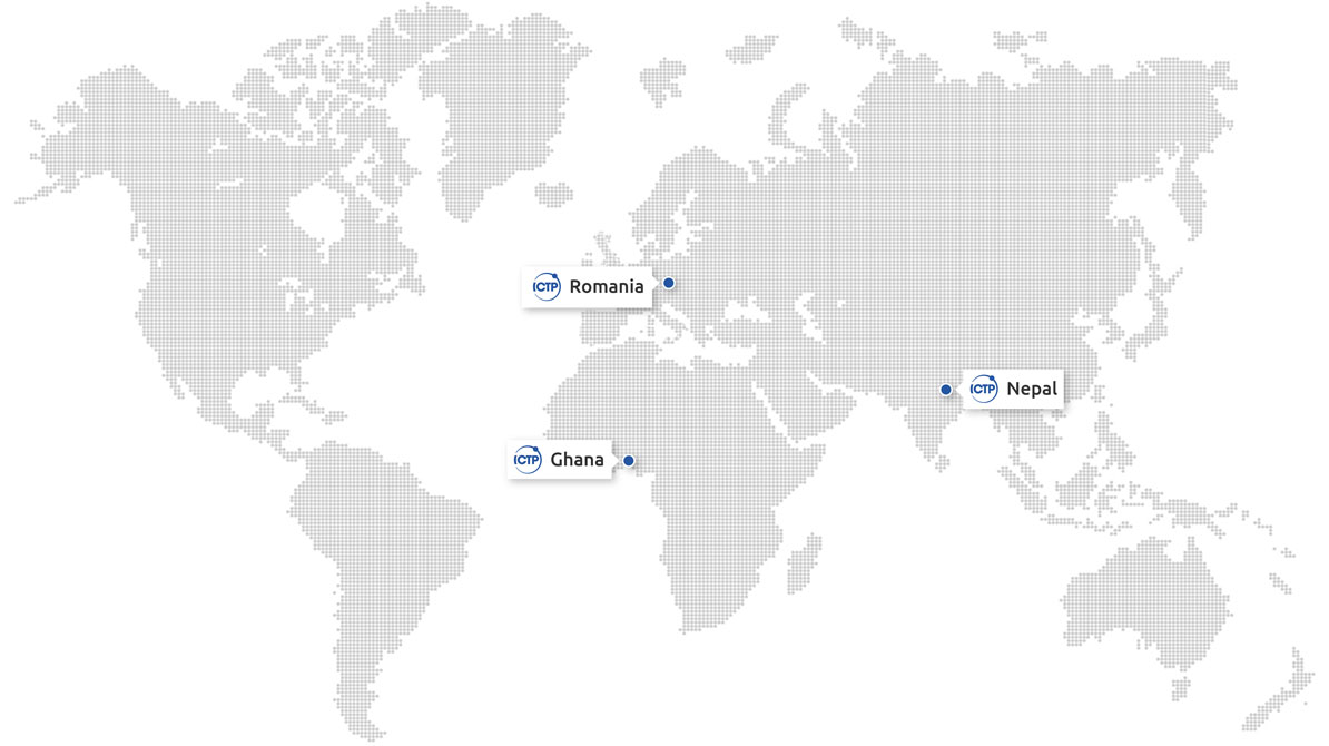 ICTP 2025 Research Networks in Ghana, Nepal and Romania