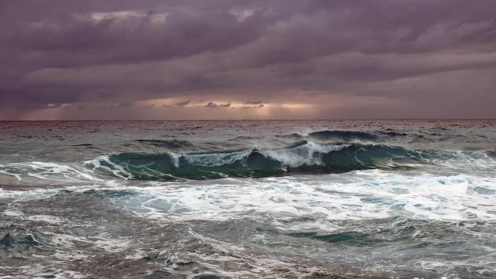 rough seas