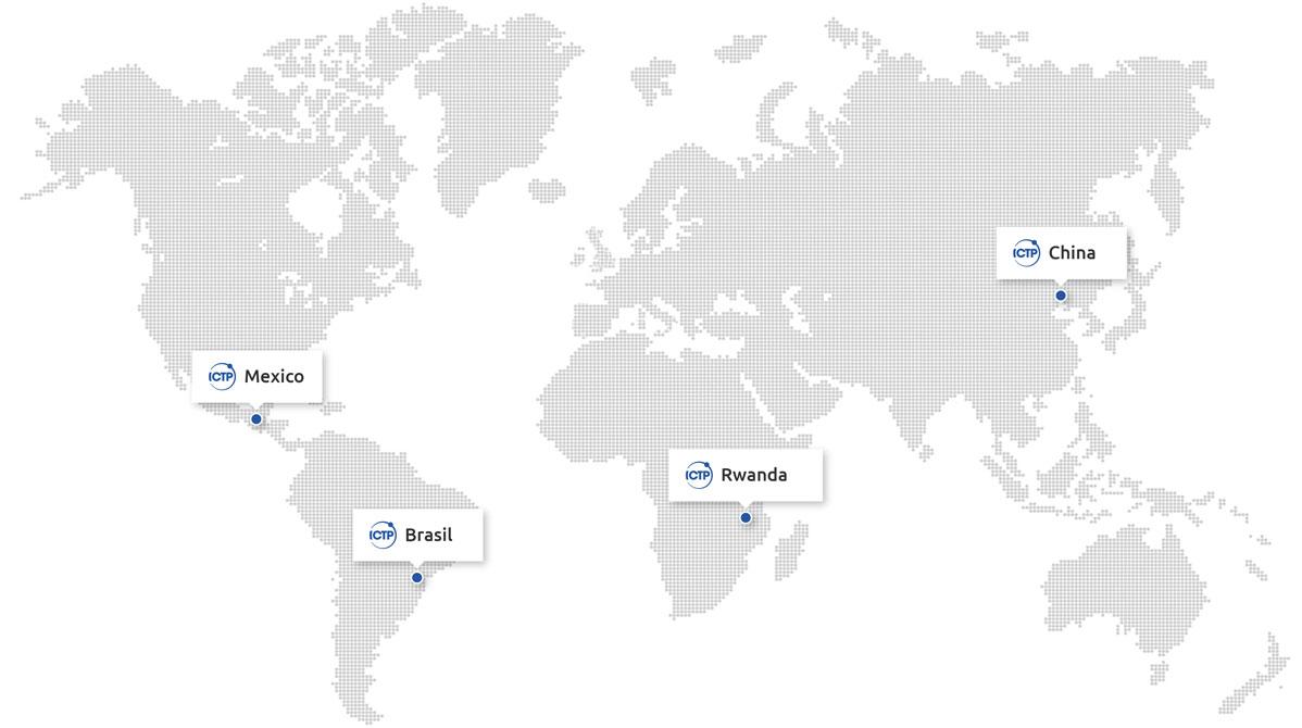 ICTP Partner Institutes in Brazil, China, Mexico and Rwanda
